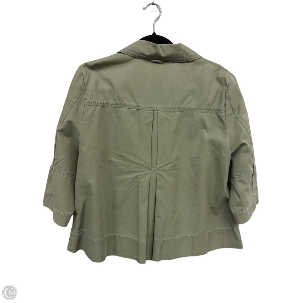Jacket Utility By Gap In Green, Size: L