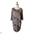 Dress Casual Midi By Clothes Mentor In Animal Print, Size: 2x