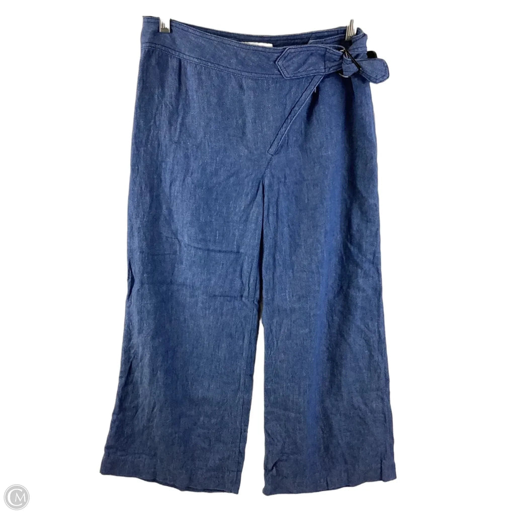 Pants Wide Leg By Elevenses In Blue, Size: 4