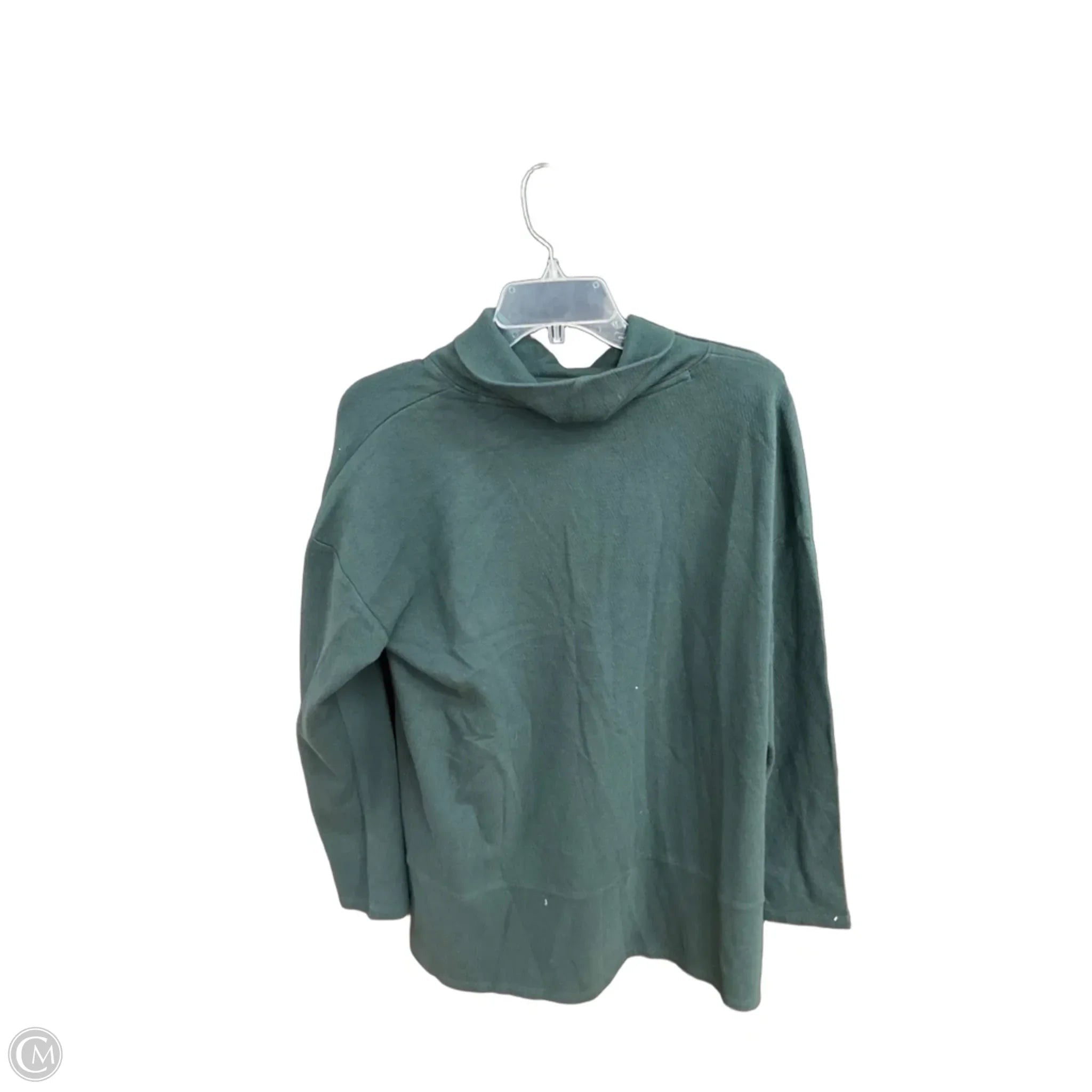 Top Long Sleeve By J. Jill In Green, Size: S