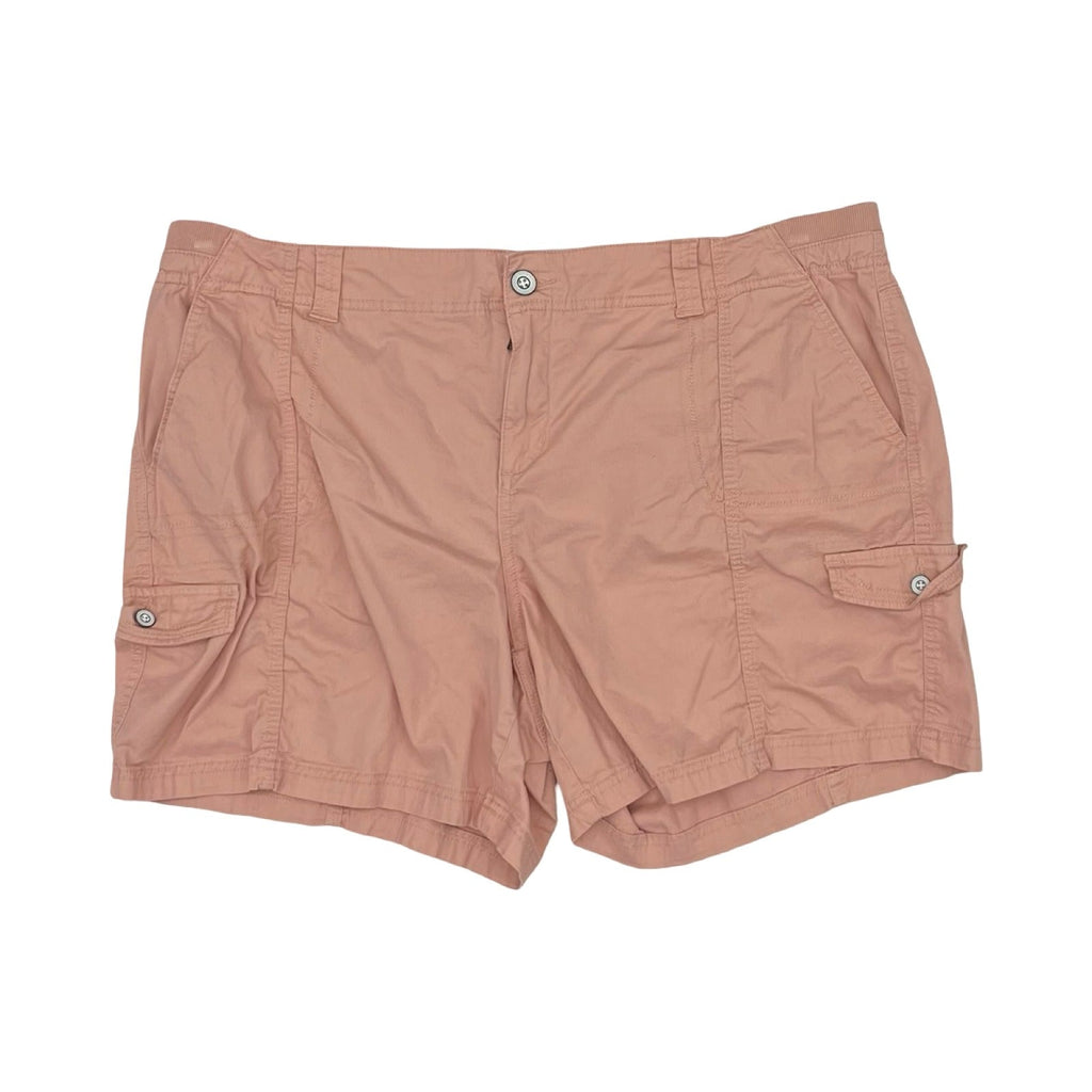 Shortalls By Style And Company In Orange, Size:20