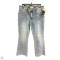 Jeans Flared By Kut In Blue Denim, Size: 12