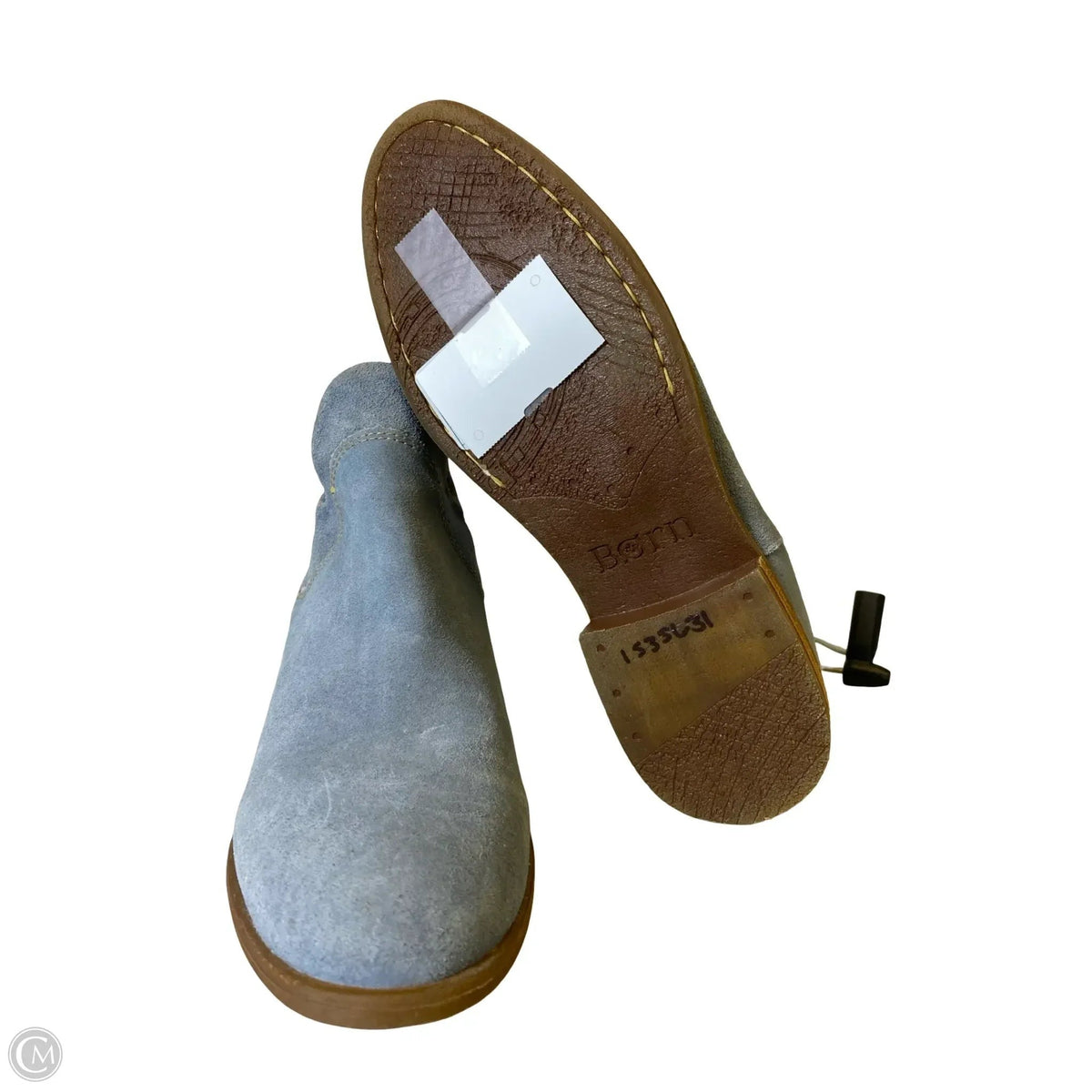 Boots Ankle Flats By Born In Blue & Brown, Size: 6