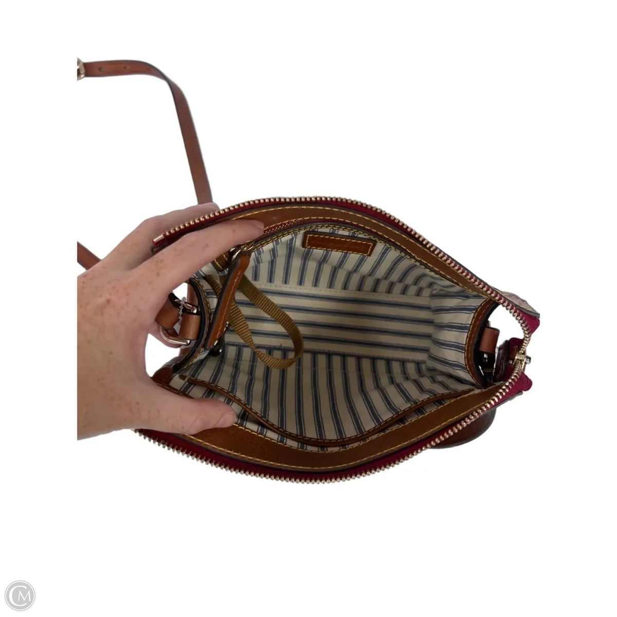 Crossbody Designer By Dooney And Bourke, Size: Small