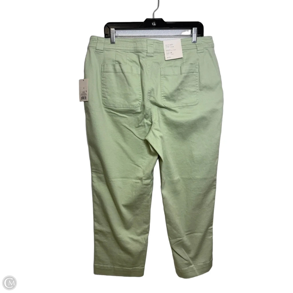 Jeans Flared By A New Day In Green Denim, Size: 14