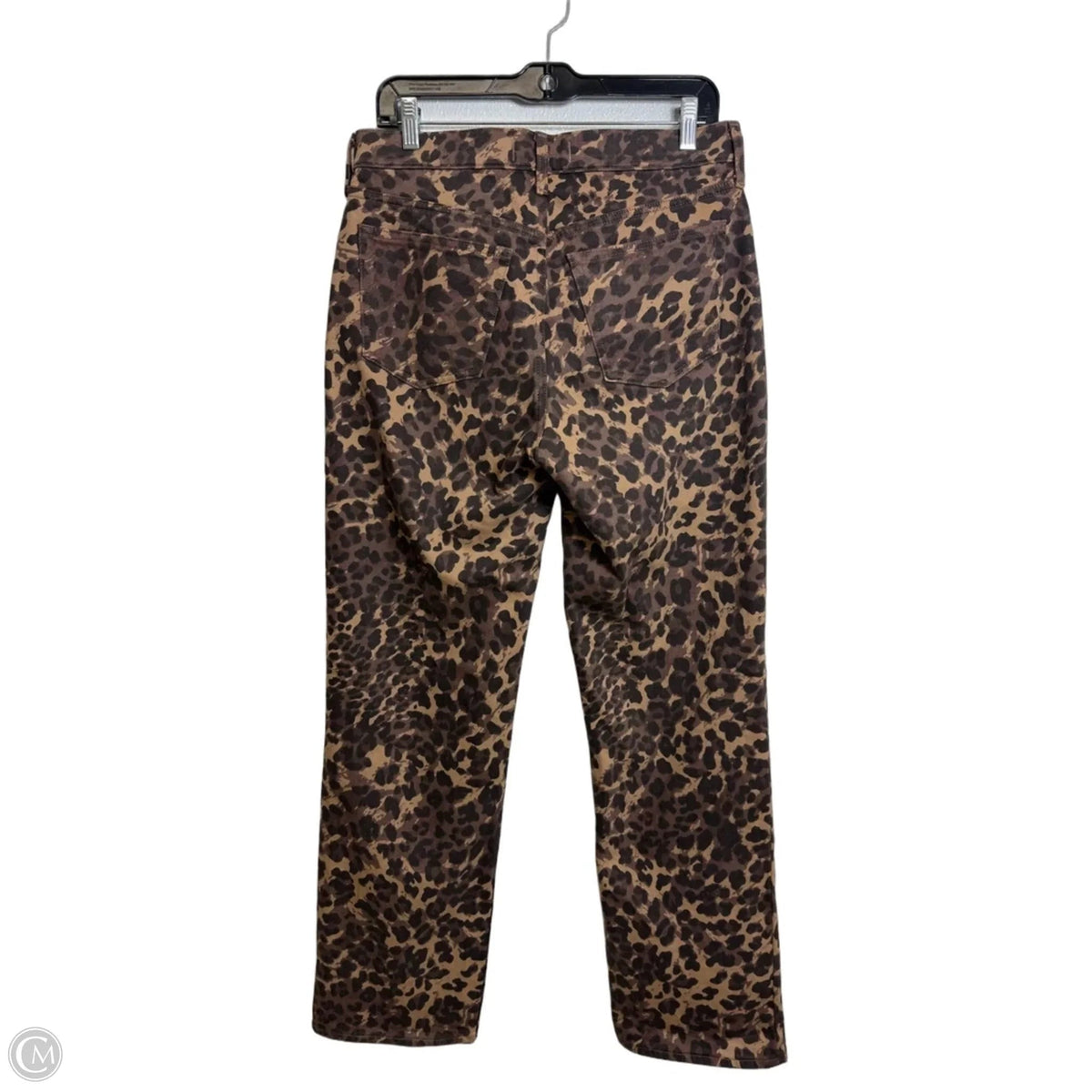 Jeans Straight By Abercrombie And Fitch In Animal Print, Size: 2
