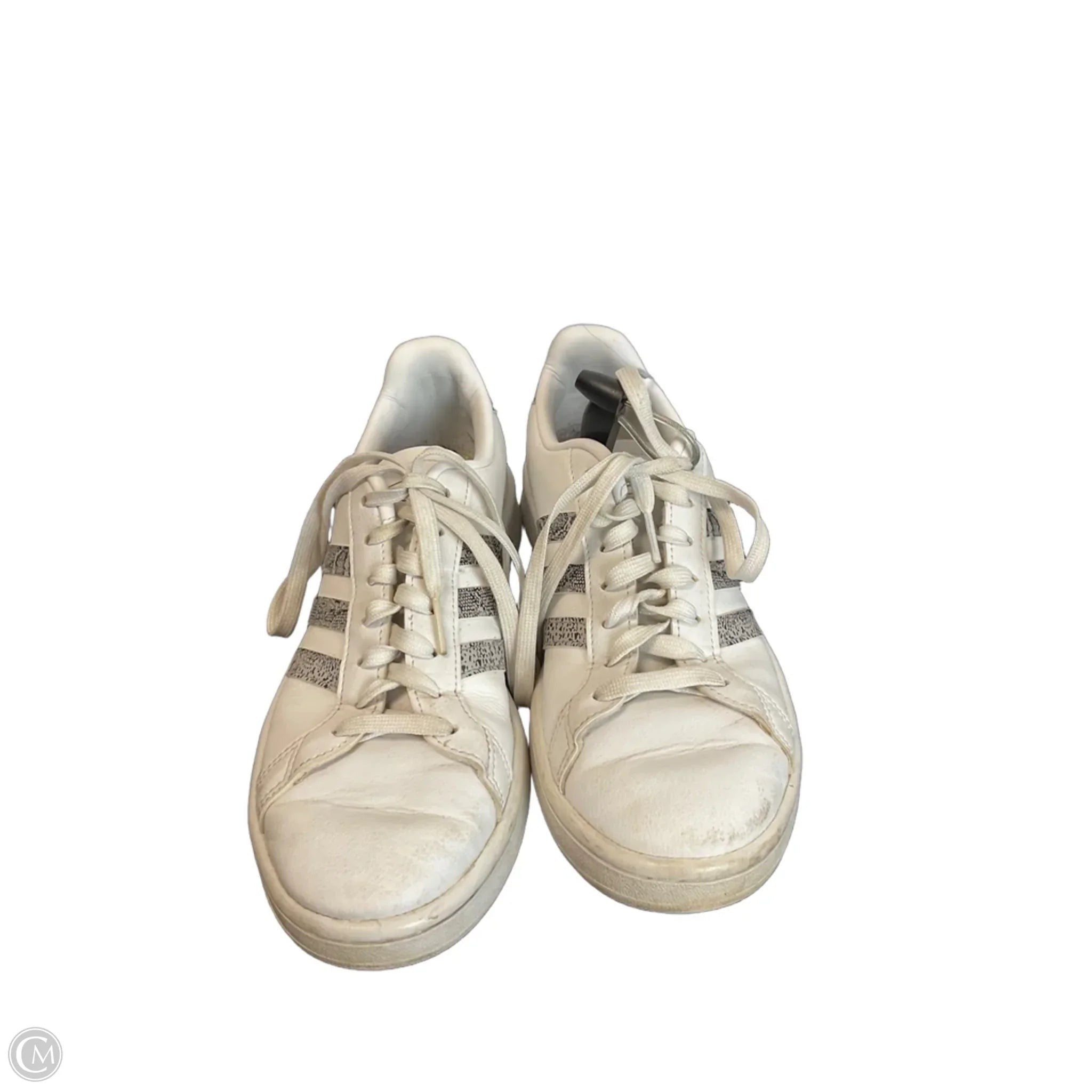 Shoes Sneakers By Adidas In Black & White, Size: 7.5