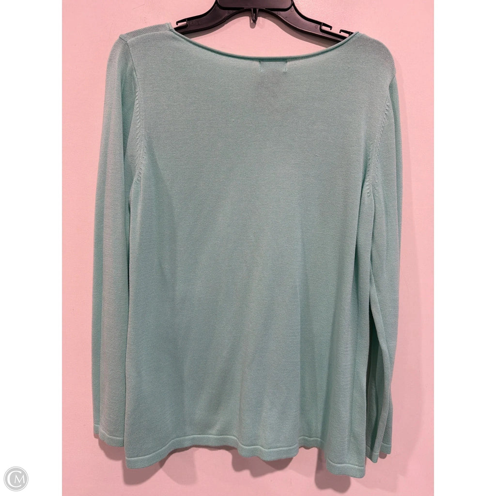 Top Long Sleeve By Old Navy In Teal, Size: Xl