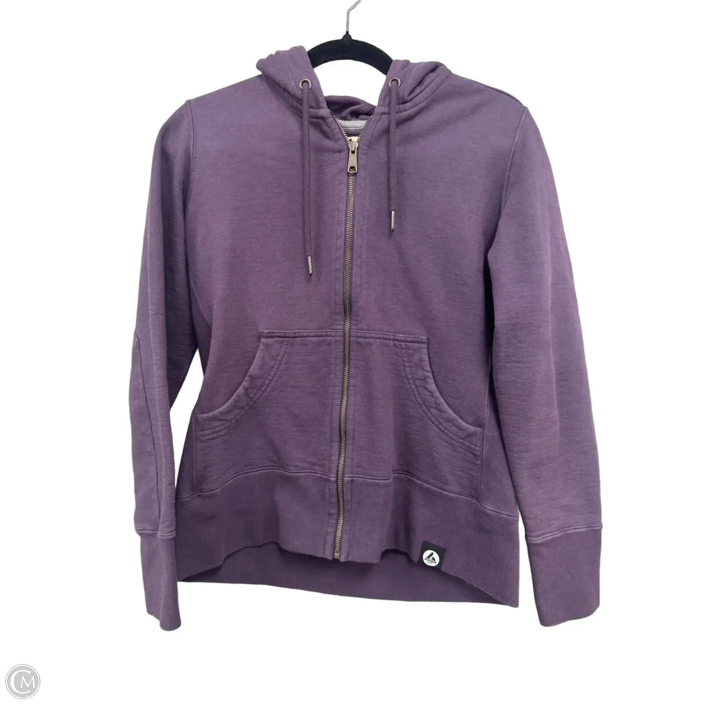 Sweatshirt Hoodie By Clothes Mentor In Purple, Size: M