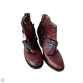 Boots Ankle Heels By Freebird In Brown, Size: 10