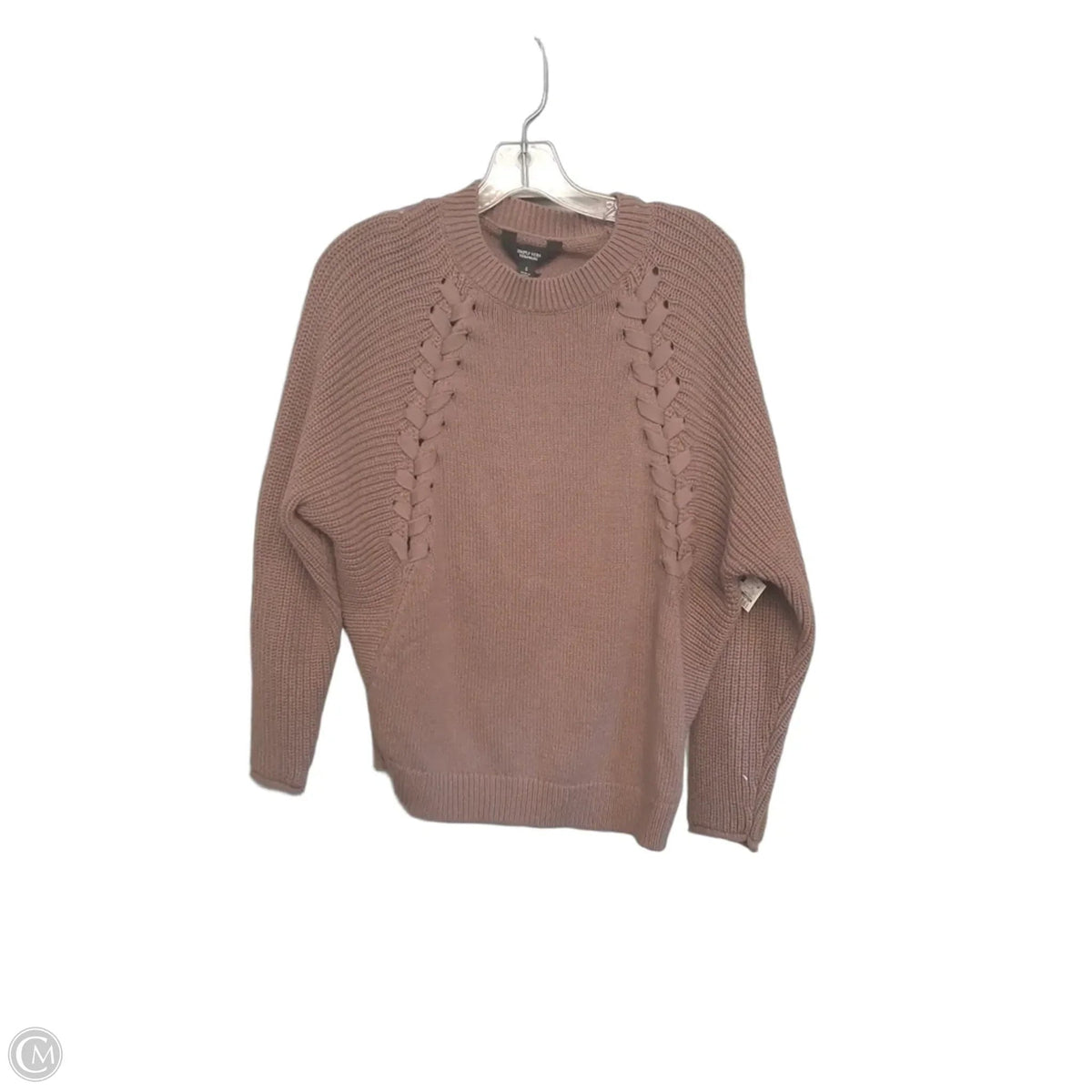 Sweater By Simply Vera In Taupe, Size: S