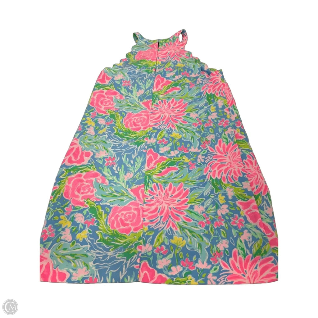 Dress Designer By Lilly Pulitzer In Blue & Pink, Size: M
