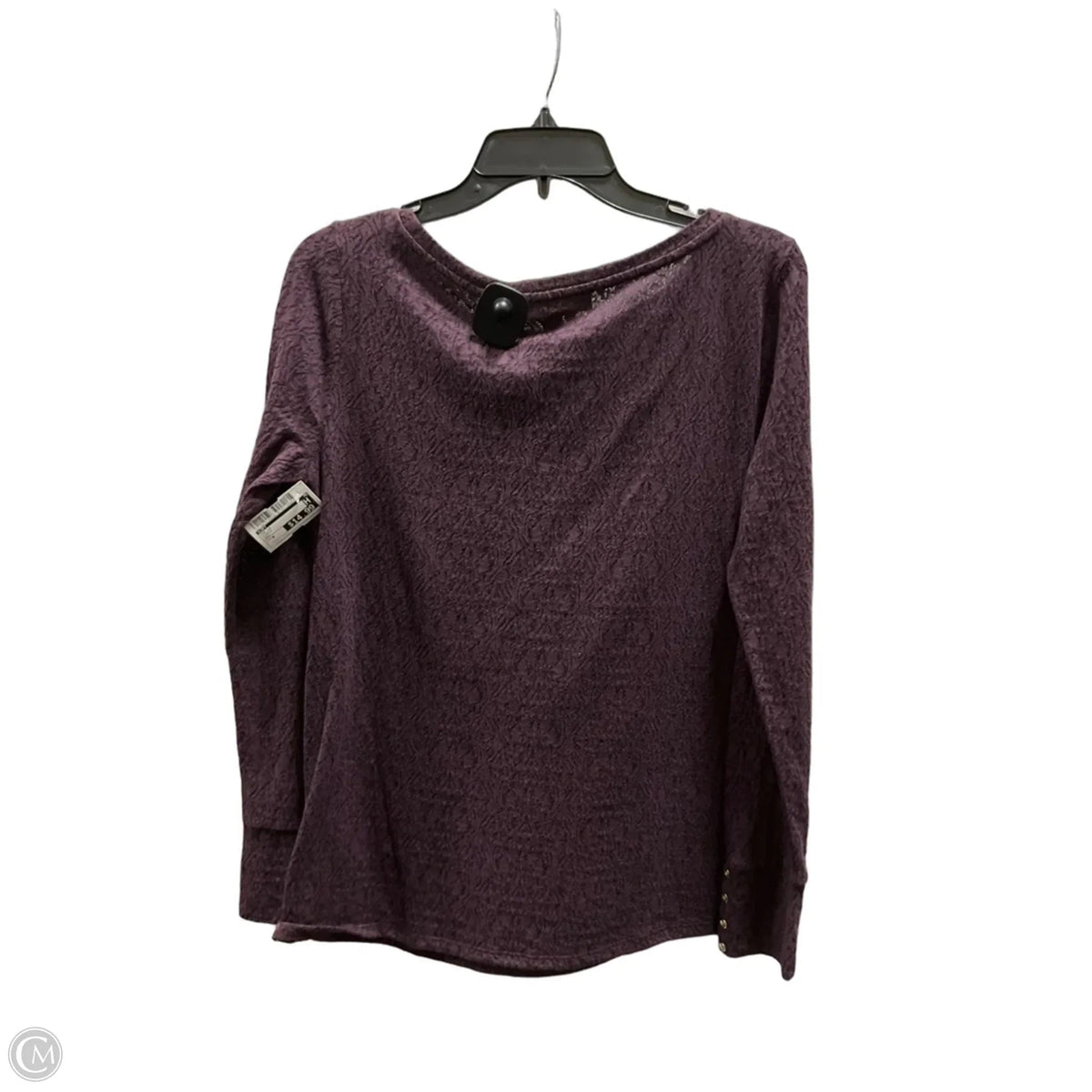 Top Long Sleeve By Loft In Purple, Size: M