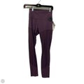 Athletic Leggings By Lululemon In Purple, Size: 4