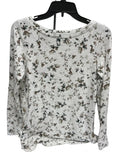 Top Long Sleeve By J. Jill In Floral Print, Size: Xs