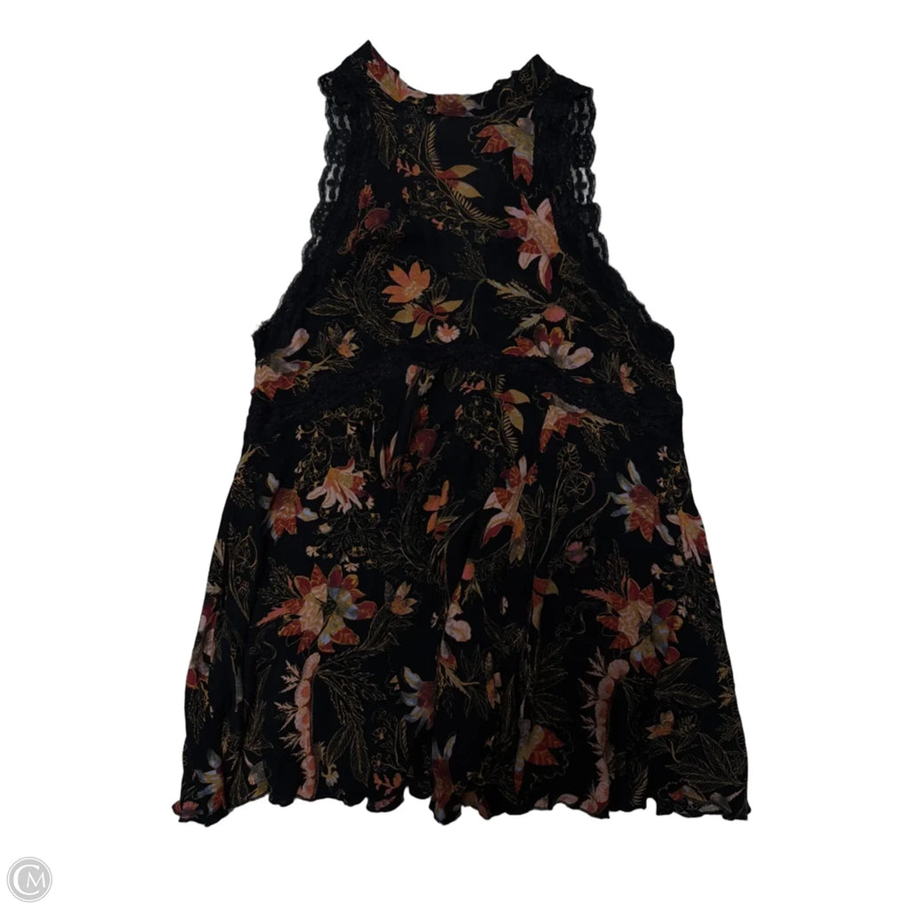 Tunic Sleeveless By Free People In Black, Size: S