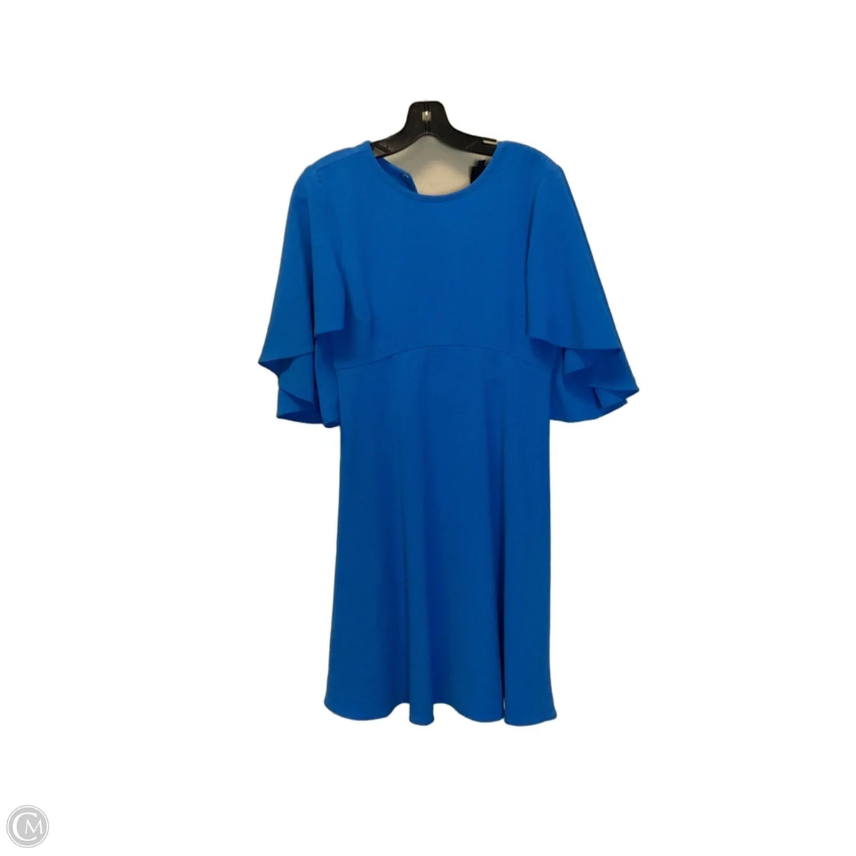 Dress Casual Midi By Just Taylor In Blue, Size: 2