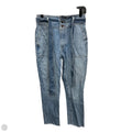 Jeans Straight By Abercrombie And Fitch In Blue Denim, Size: 2