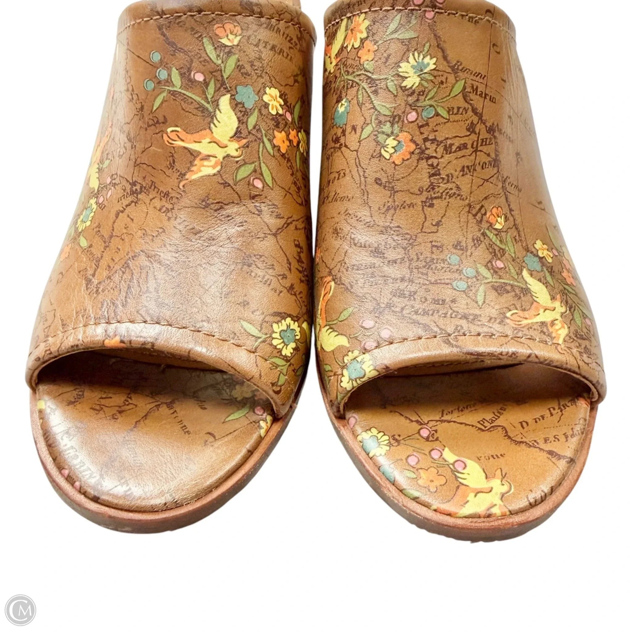 Sandals Designer By Patricia Nash In Brown, Size: 9.5
