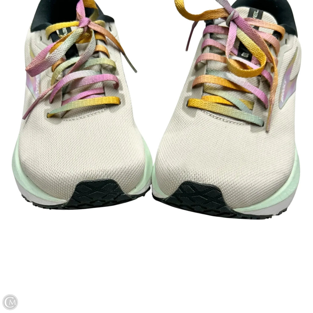 Shoes Athletic By Brooks In Rainbow Print, Size: 9