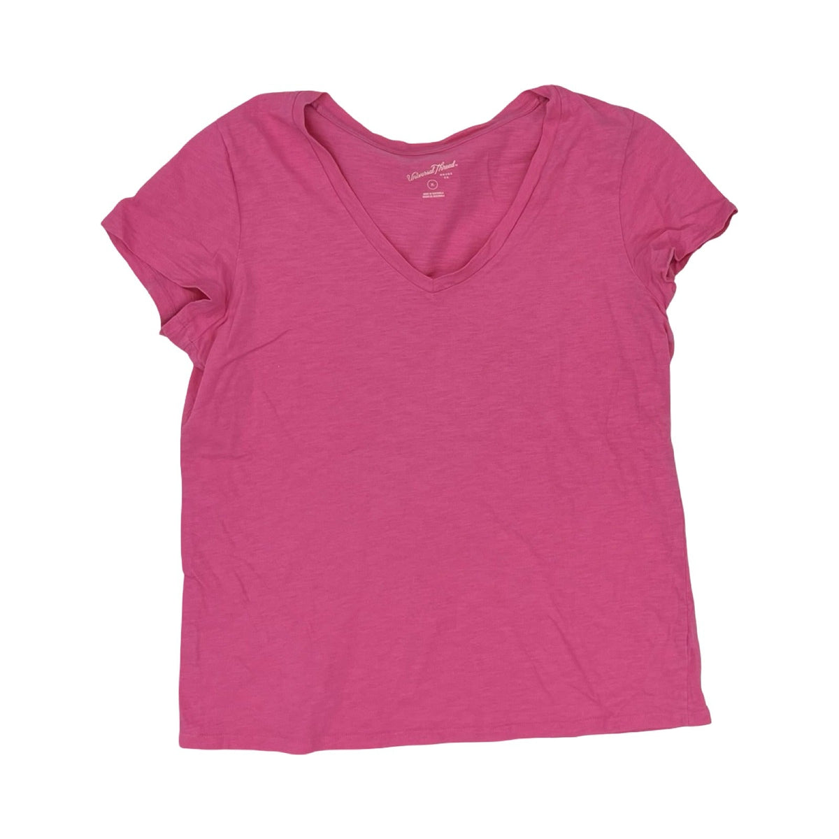 Top Ss Basic By Universal Thread In Pink, Size:Xl