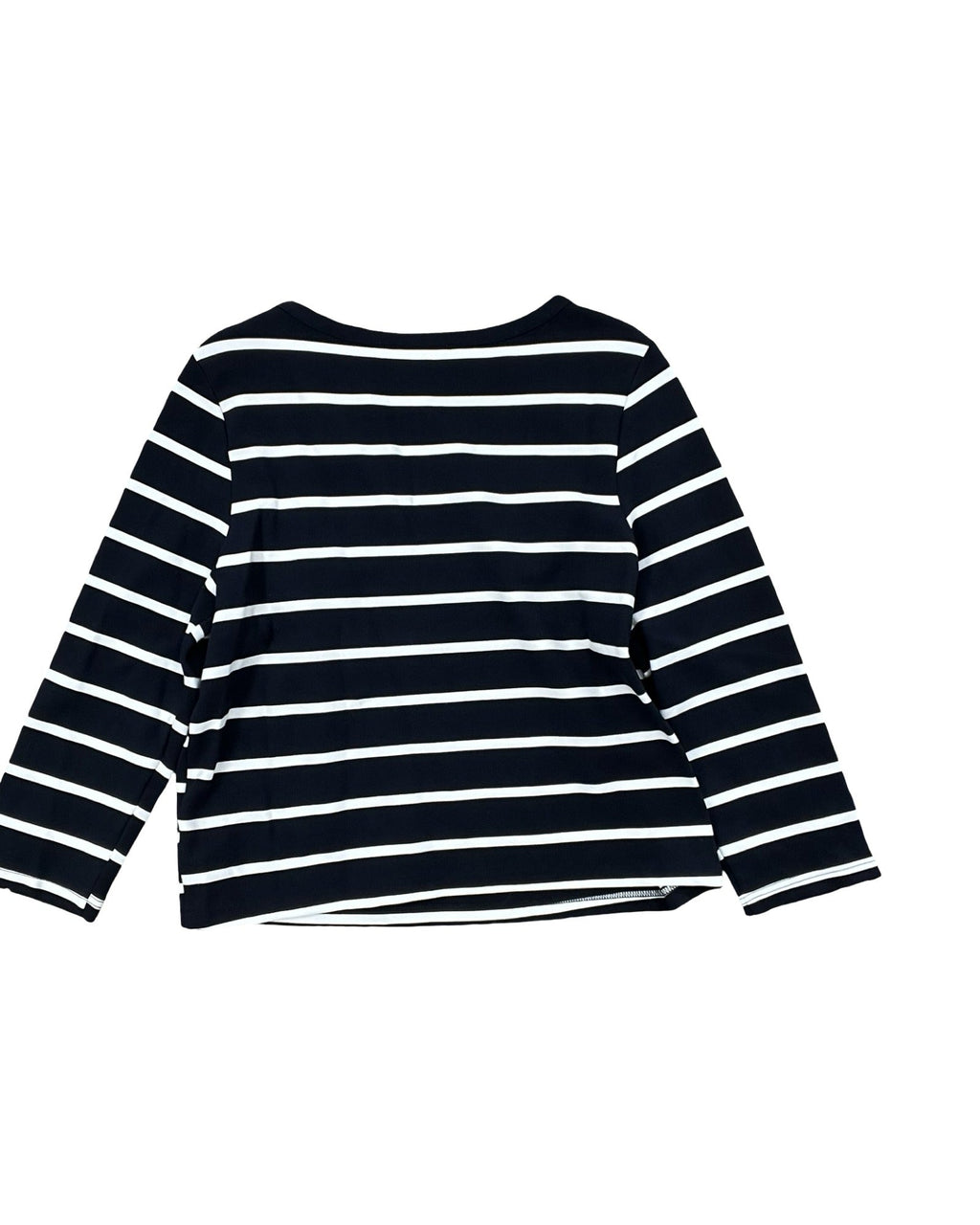 Top Ls By Clothes Mentor In Blue & White, Size:L