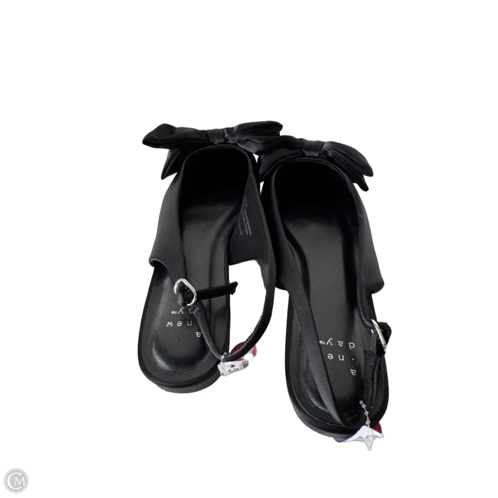 Shoes Flats By A New Day In Black, Size: 8