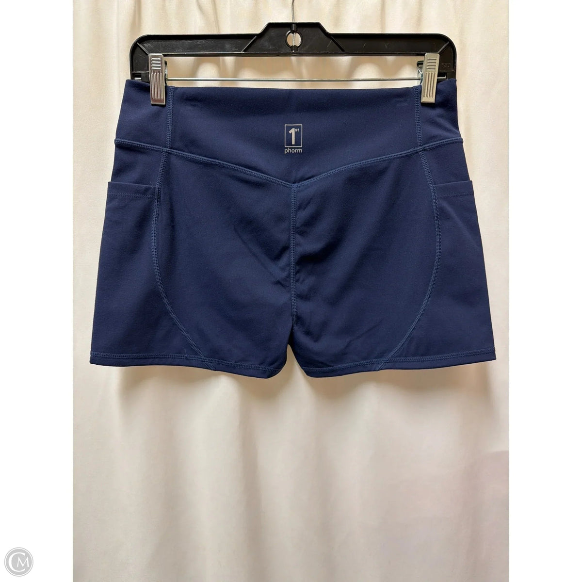 Athletic Shorts By Clothes Mentor In Navy, Size: L