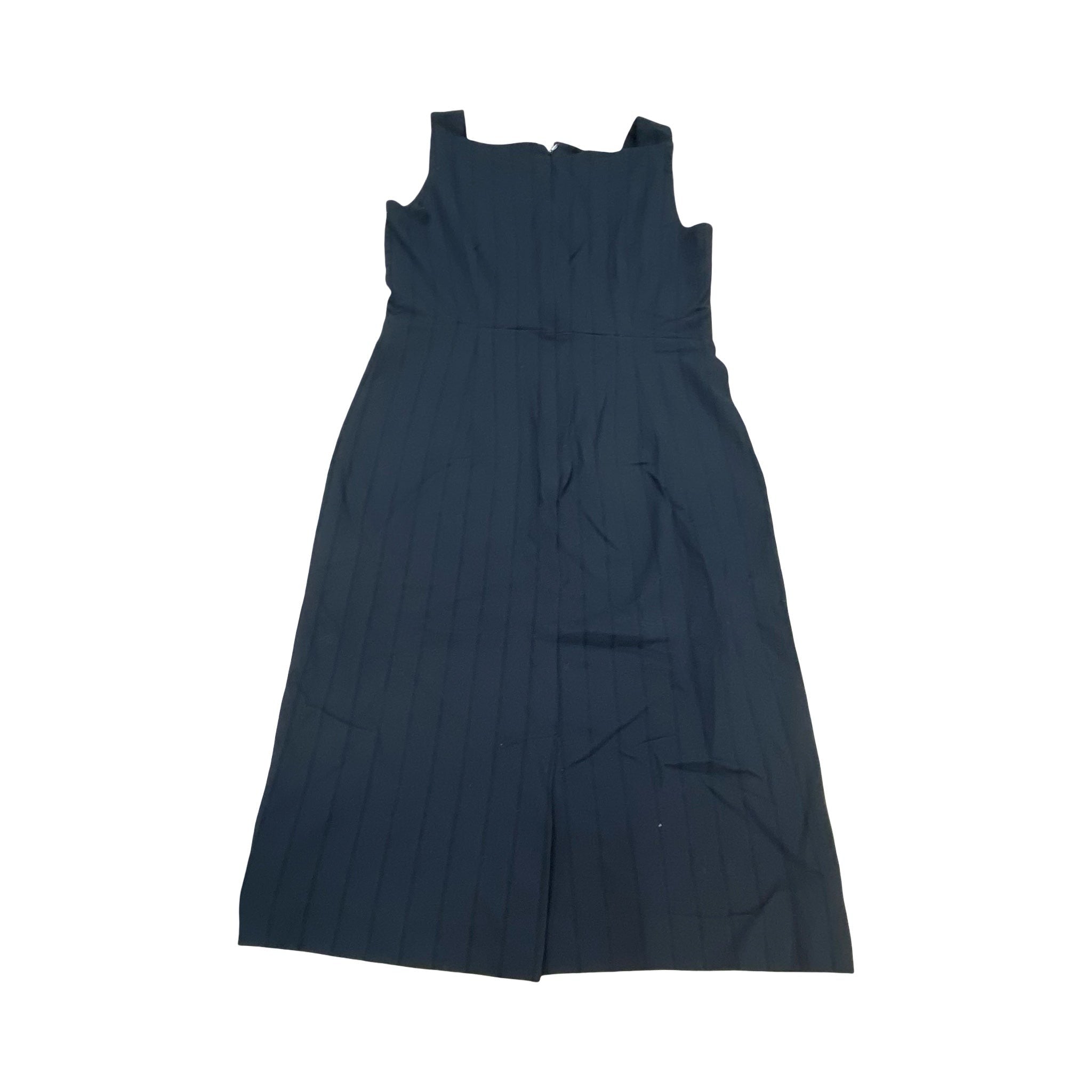 Dress Casual Midi By Ann Taylor In Black, Size:4
