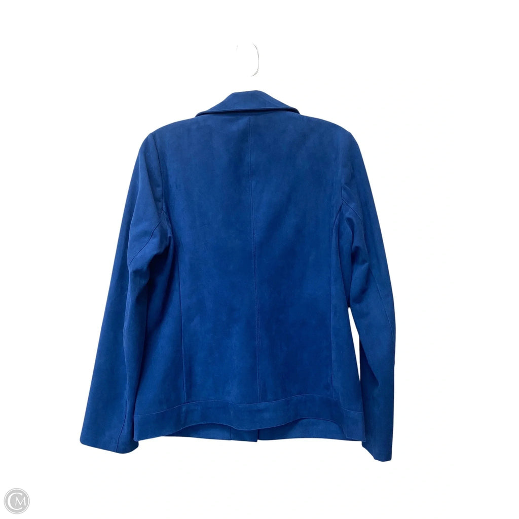 Jacket Other By Chicos In Blue, Size: 0
