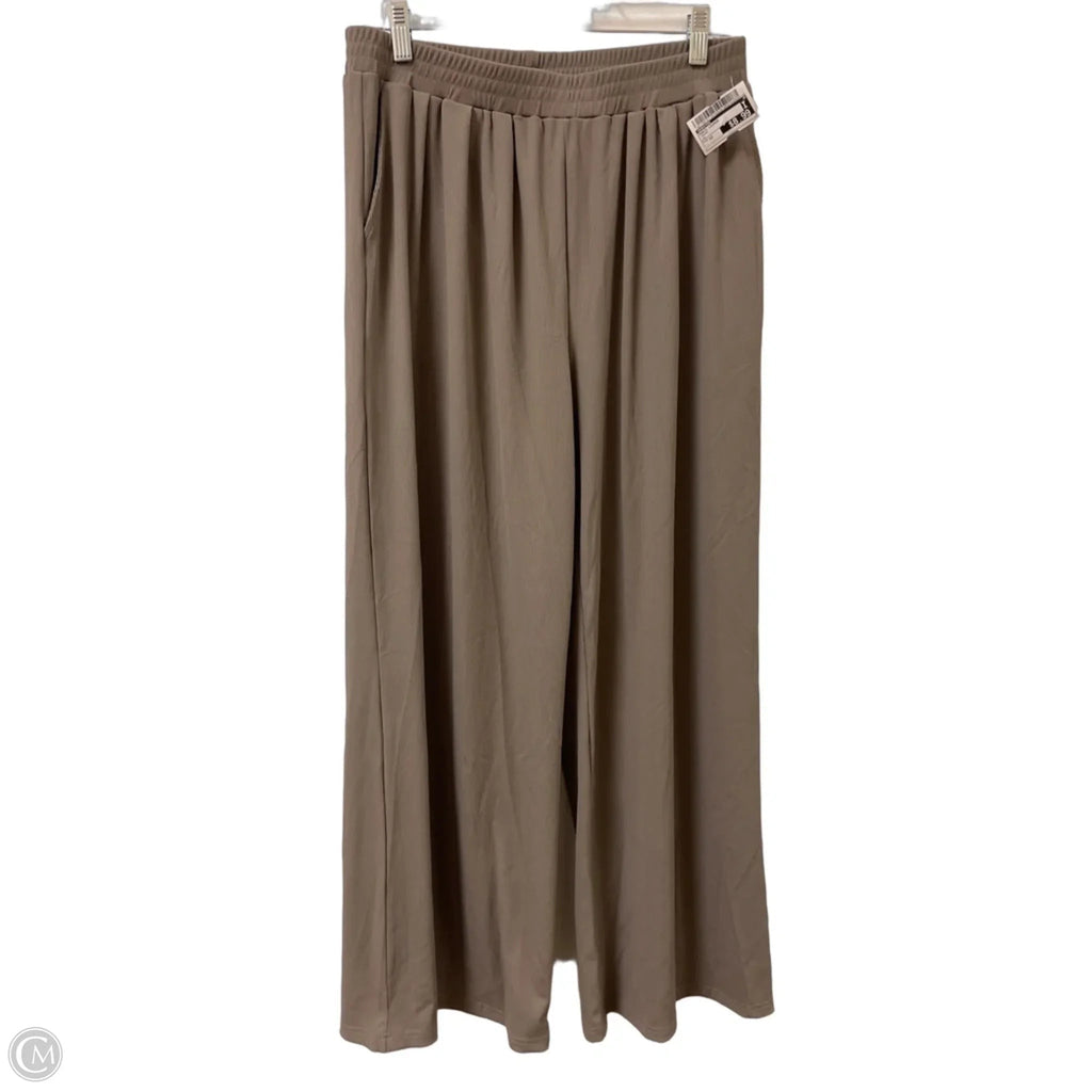 Pants Lounge By Dokotoo In Taupe, Size: 12
