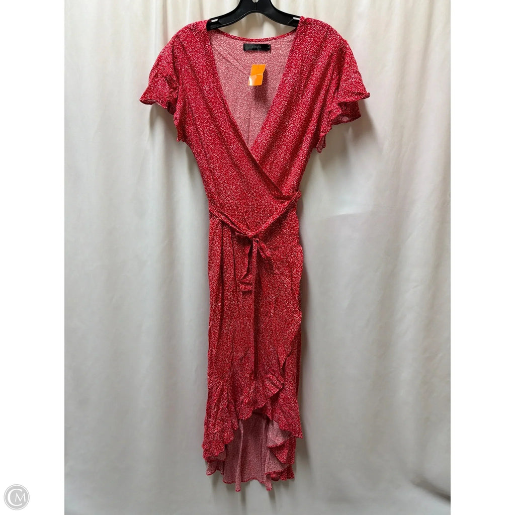 Dress Casual Maxi By Zesica In Red, Size: L