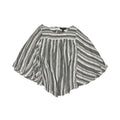 Blouse Ls By Lane Bryant In Grey & White, Size:L