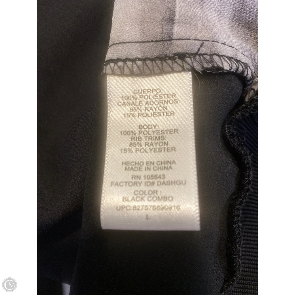 Top Long Sleeve By Elie Tahari In Black, Size: L