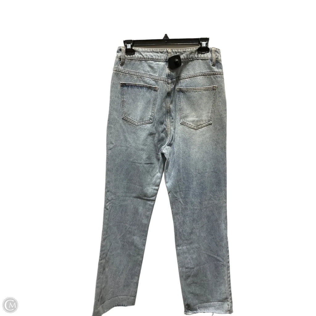 Jeans Wide Leg By Superdown In Blue Denim, Size: 6