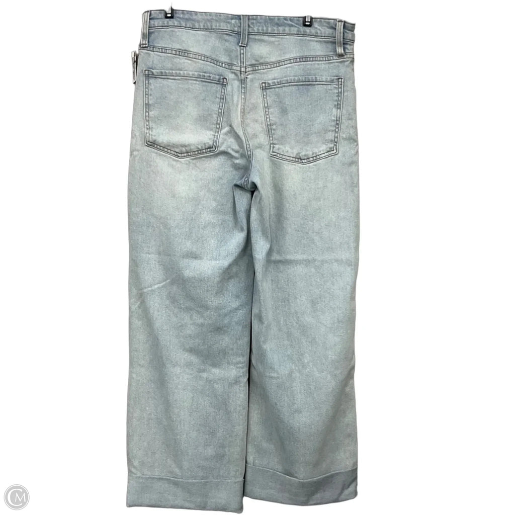 Jeans Wide Leg By Kut In Blue Denim, Size: 4