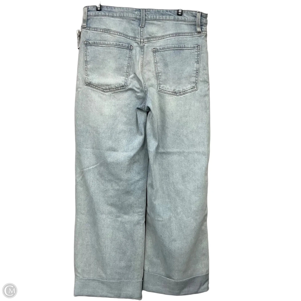 Jeans Wide Leg By Kut In Blue Denim, Size: 4