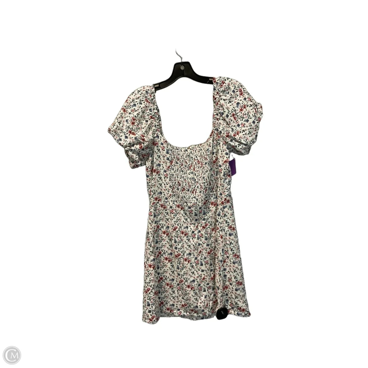 Dress Casual Short By Mi Ami In Floral Print, Size: M