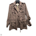 Jacket Utility By Clothes Mentor In Brown, Size: 10