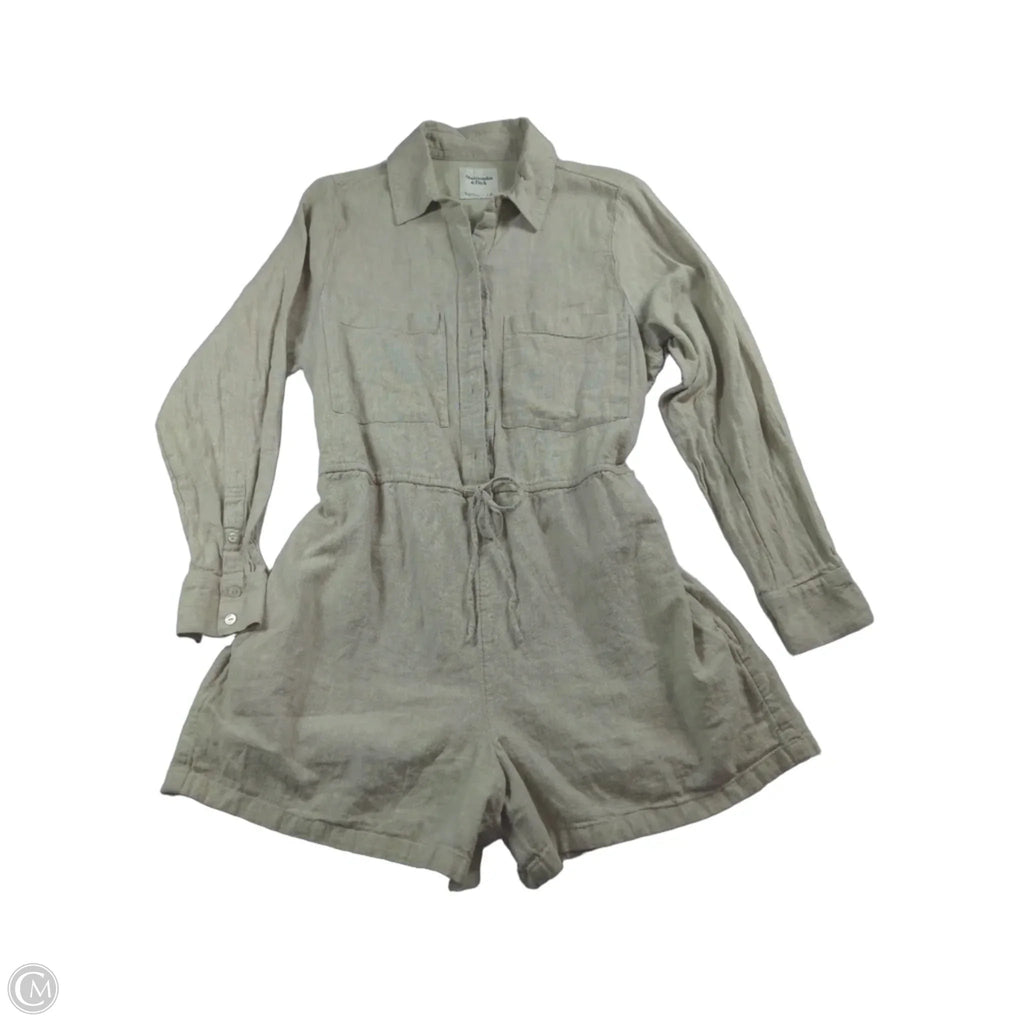 Romper By Abercrombie And Fitch In Beige, Size: M