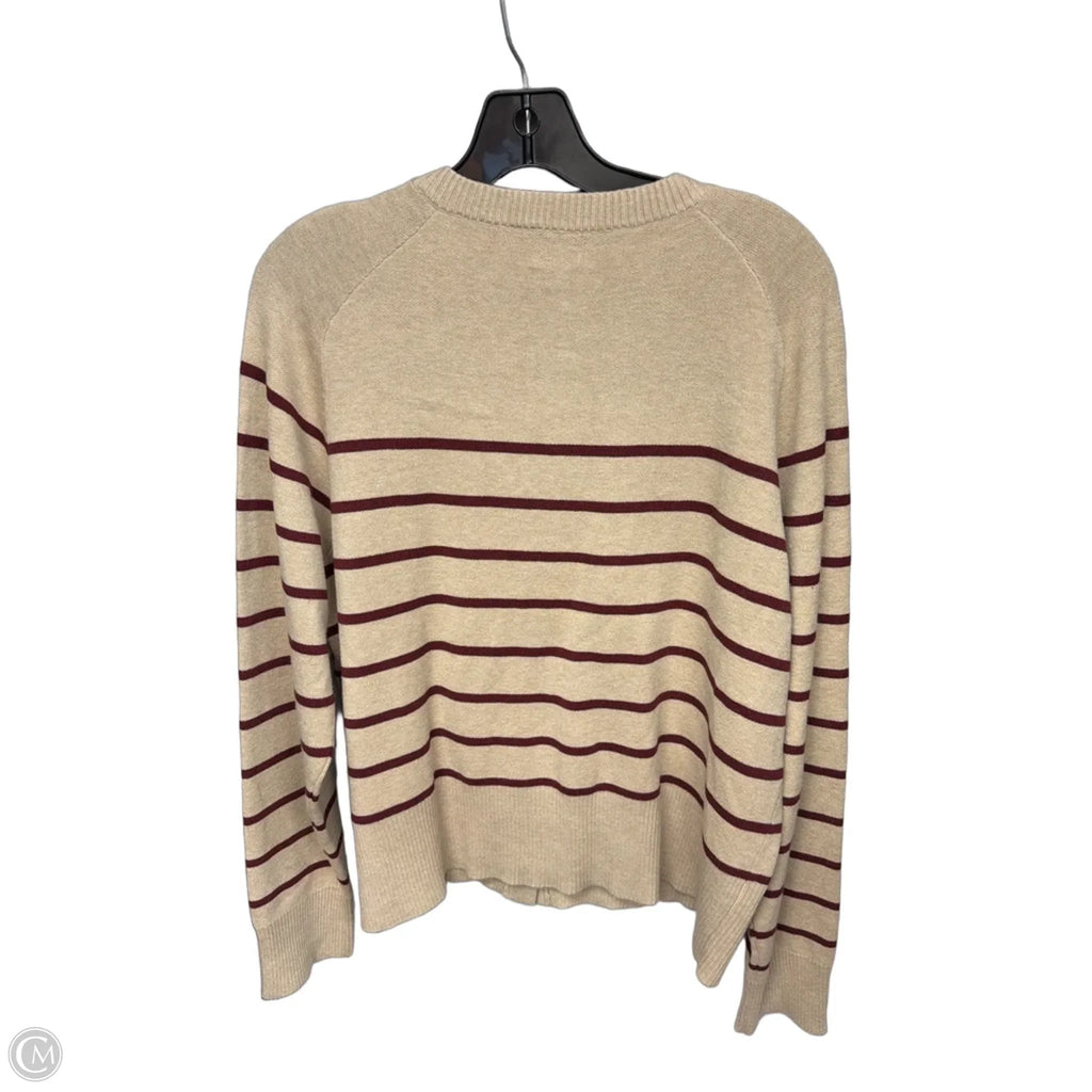 Cardigan By A New Day In Brown & Red, Size: L