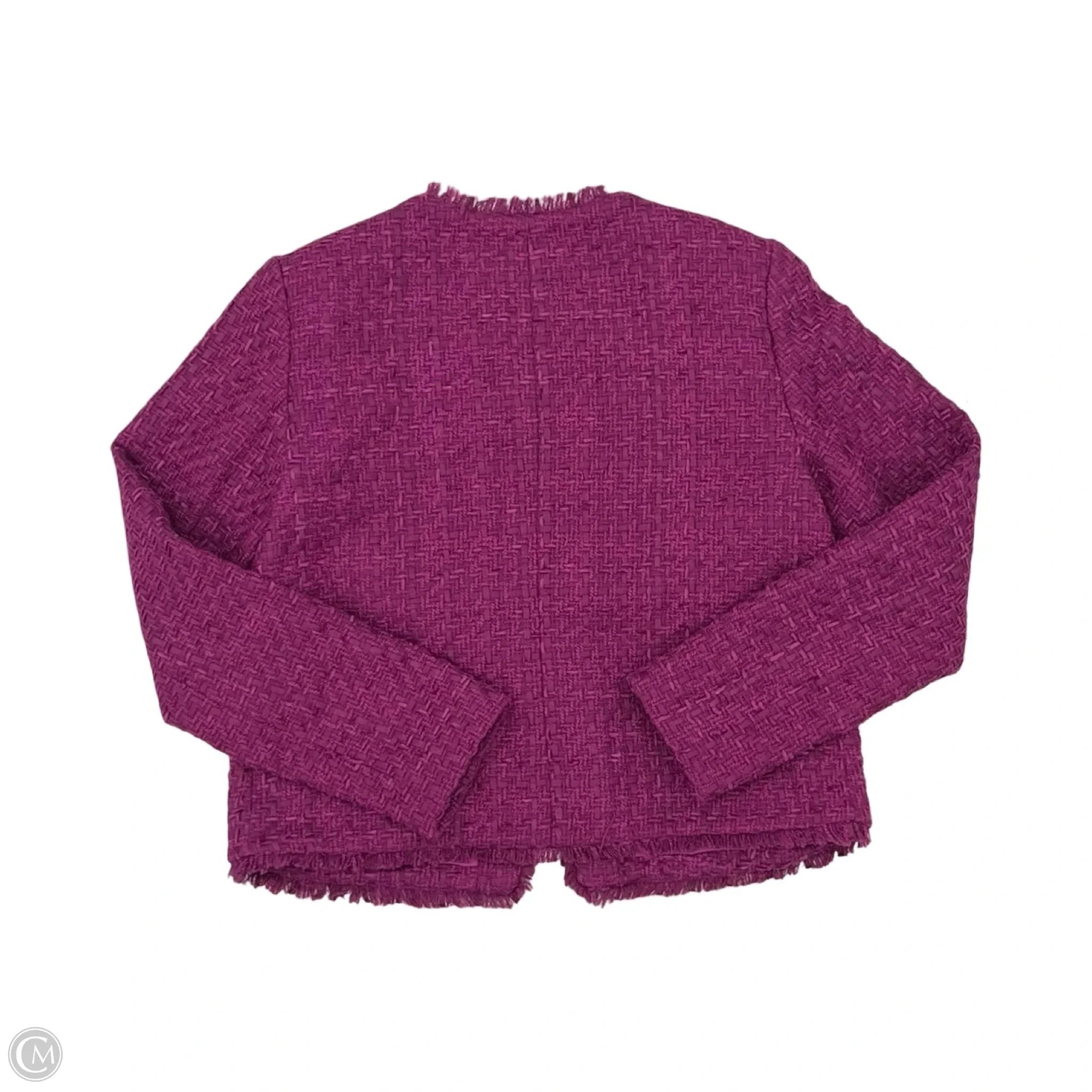 Blazer By Ann Taylor In Purple, Size: Xsp