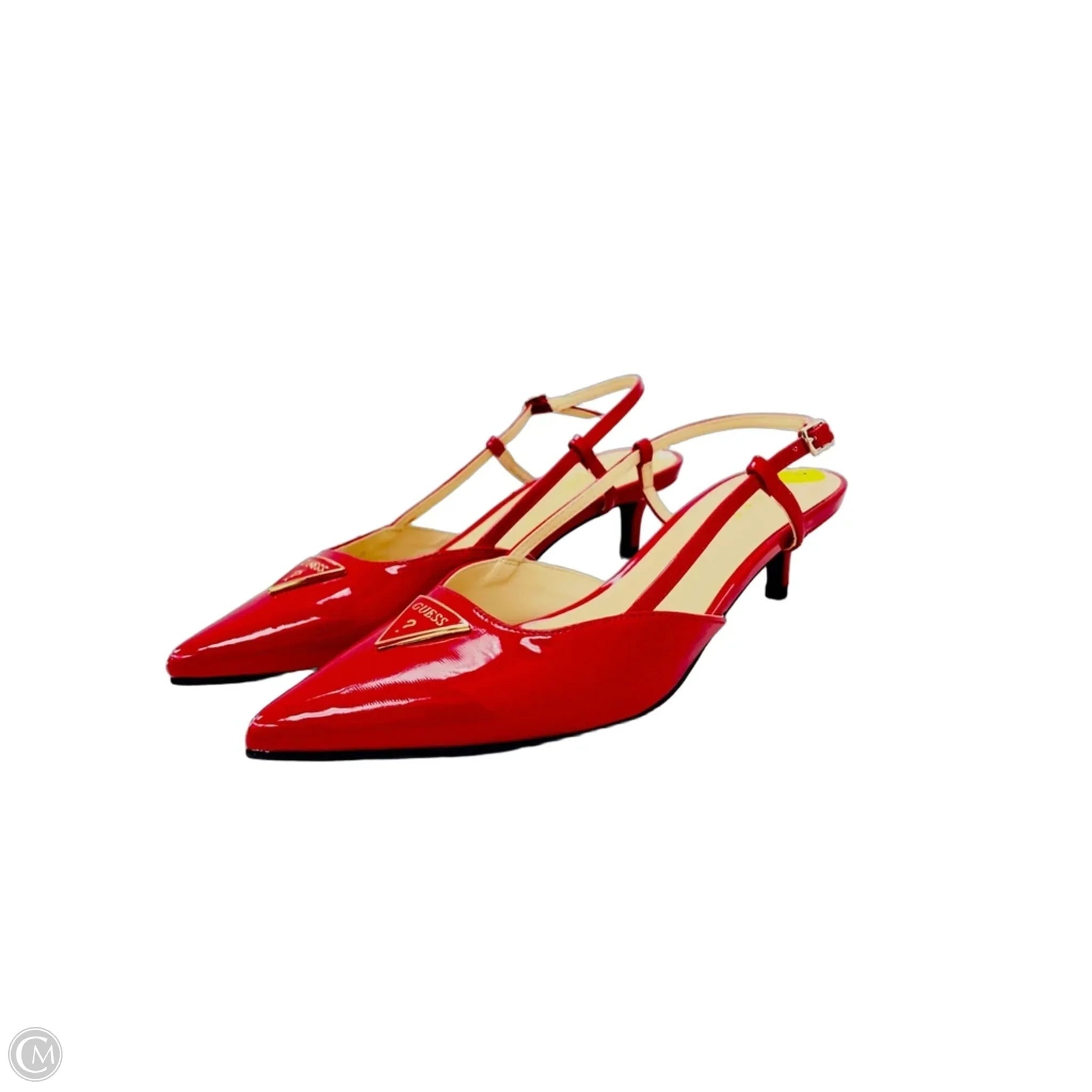 Shoes Heels Kitten By Guess In Red, Size: 9