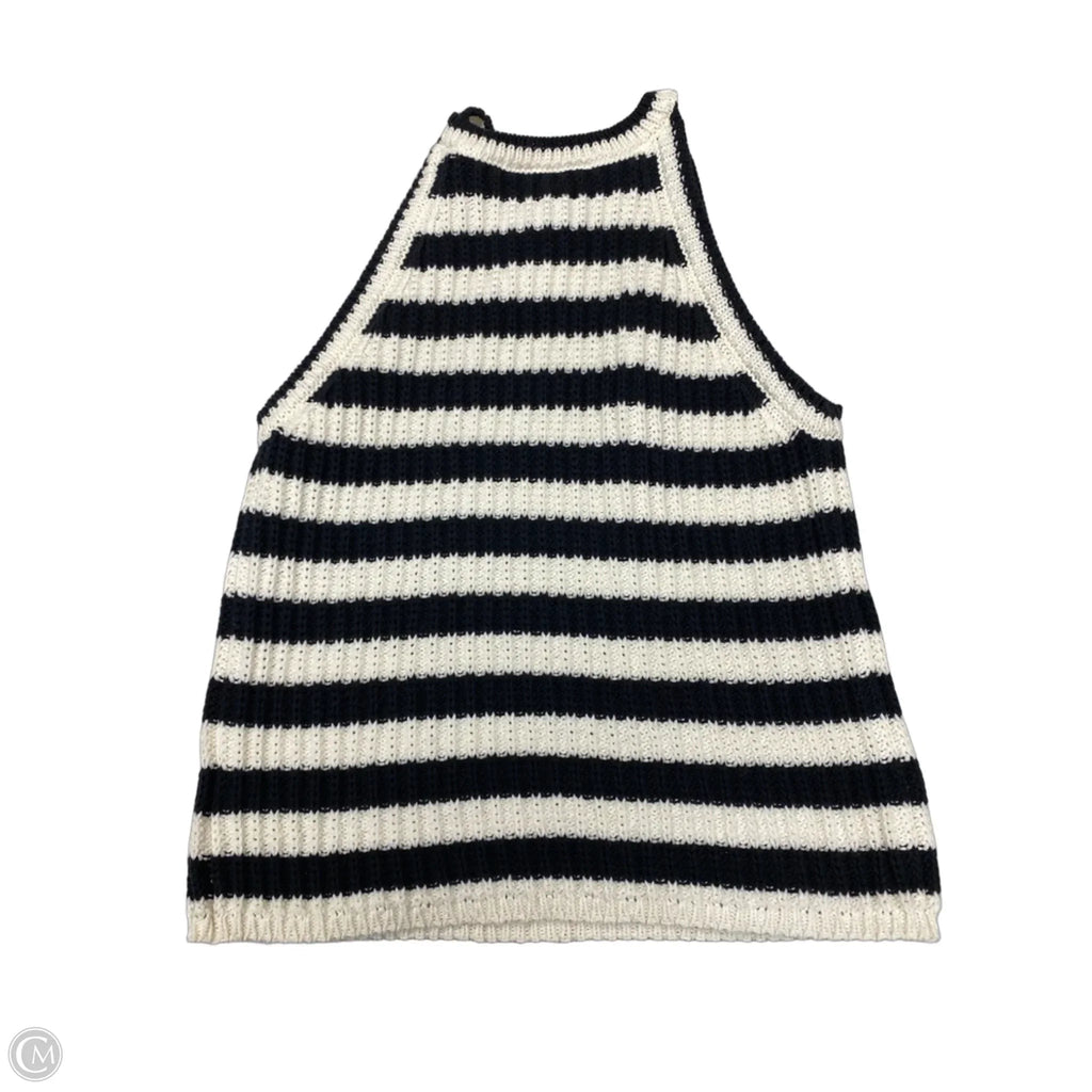 Top Sleeveless By A New Day In Striped Pattern, Size: M