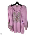 Top Longsleeve By Clothes Mentor In Pink, Size: M