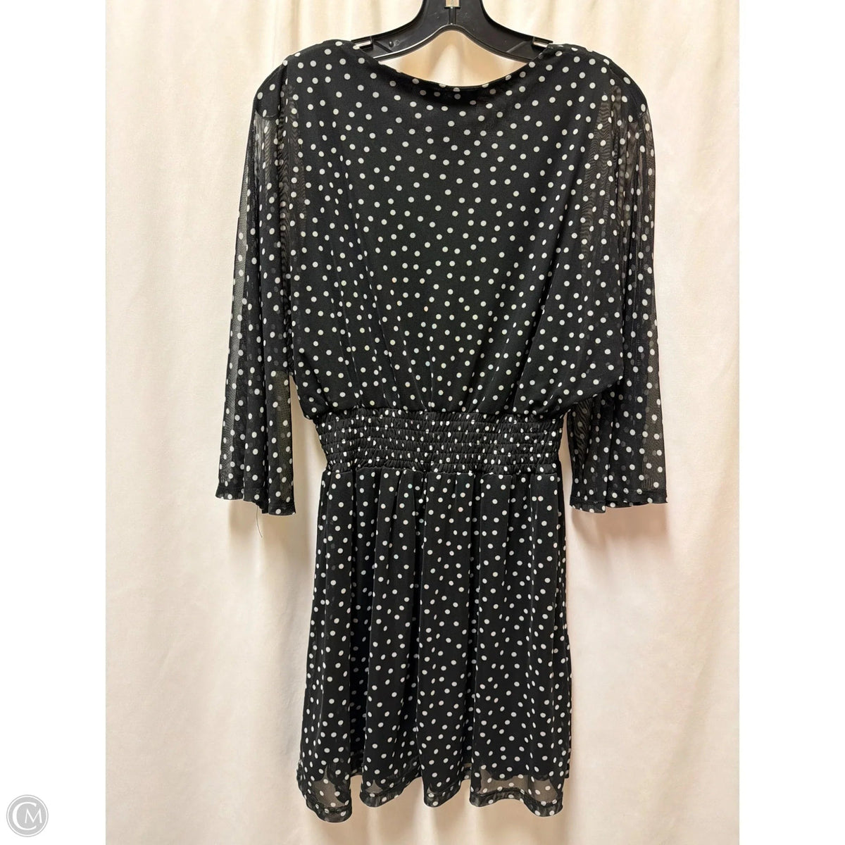 Dress Casual Midi By Harper In Black, Size: L