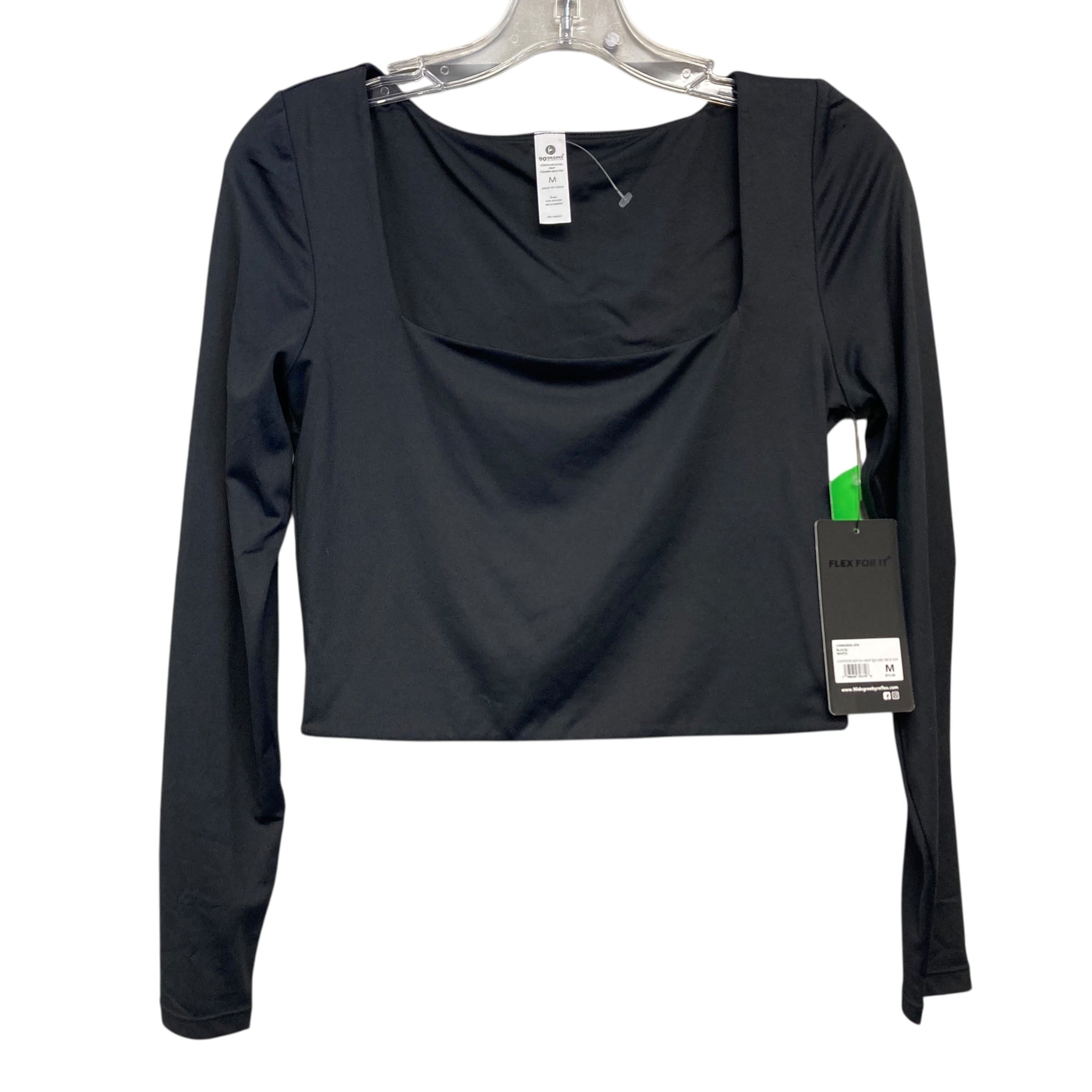 Top Ls By 90 Degrees By Reflex In Black, Size:M