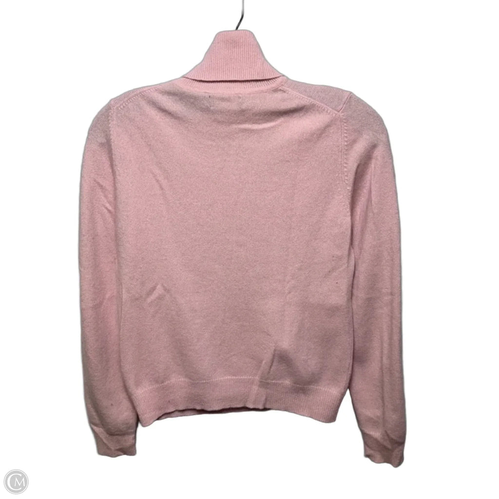 Sweater 2 Ply Cashmere By Valerie Stevens In Pink, Size: S