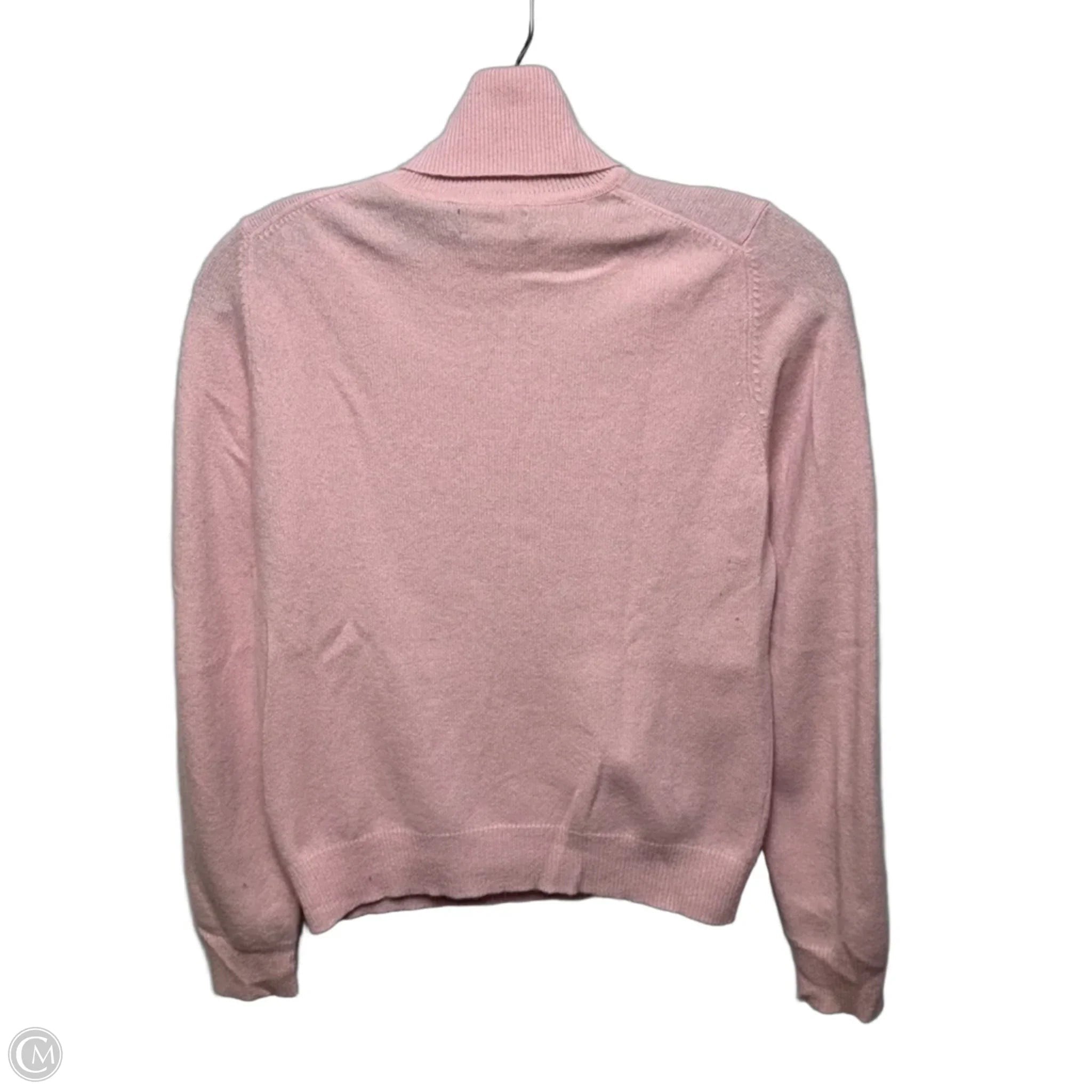 Sweater 2 Ply Cashmere By Valerie Stevens In Pink, Size: S
