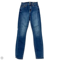 Jeans Skinny By 7 For All Mankind In Blue Denim, Size: 0